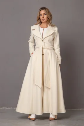 FULL LENGTH CUFFED COAT
