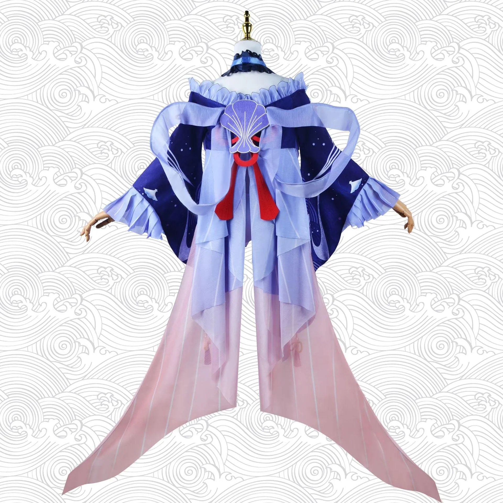Game Genshin Impact Sangonomiya Kokomi Cosplay Costume
