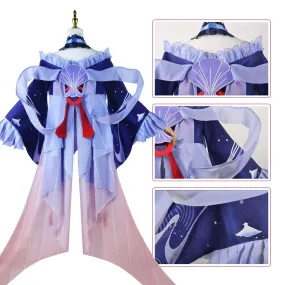 Game Genshin Impact Sangonomiya Kokomi Cosplay Costume