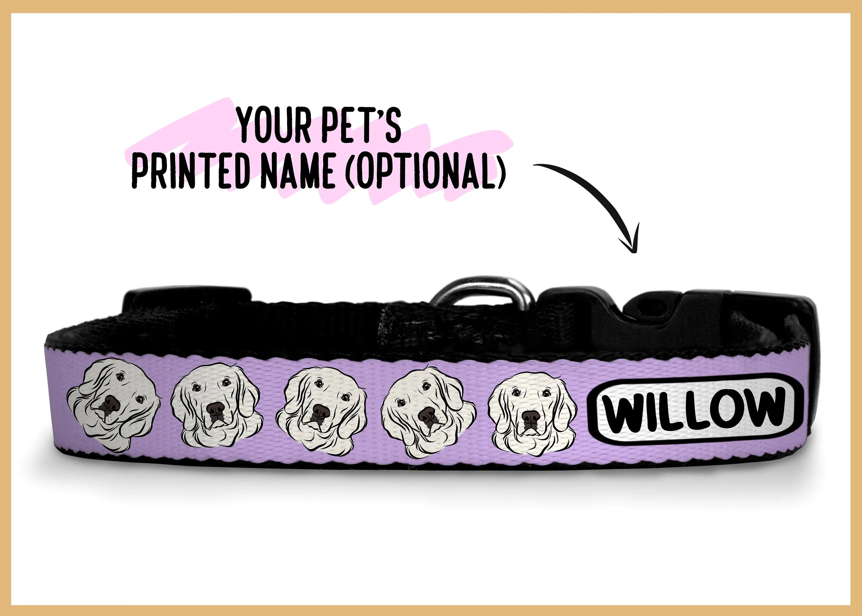 Golden Retriever Dog Collar