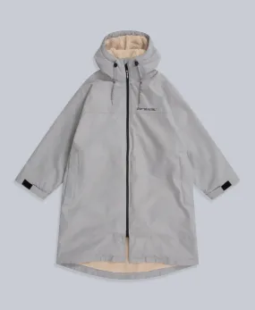 Hazey Womens Waterproof Beach Parka - Light Beige