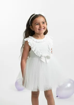 Ivory Tulle Party Dress