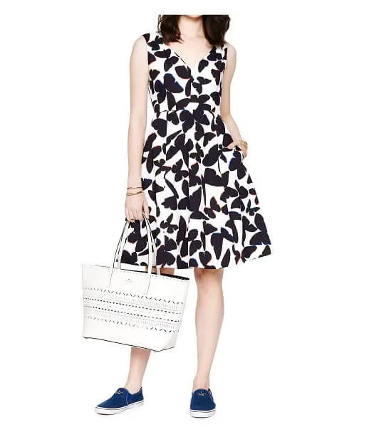 KATE SPADE BUTTERFLY SOIREE DRESS - 10