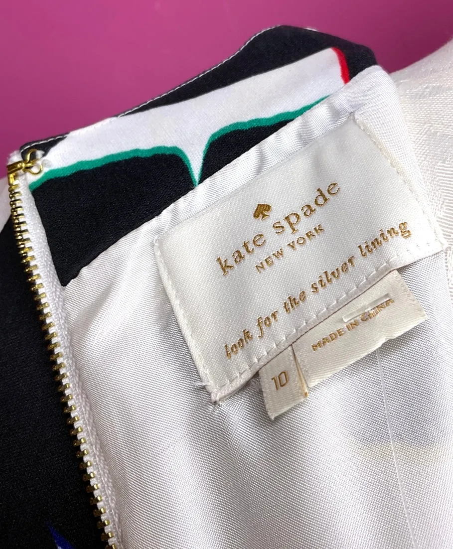 KATE SPADE BUTTERFLY SOIREE DRESS - 10