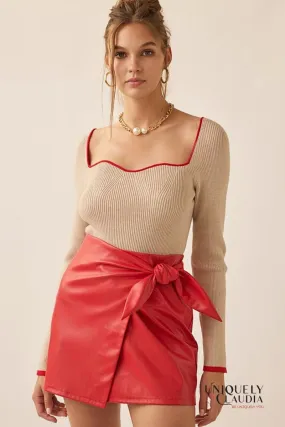 Kiara Long-Sleeves Knit Top