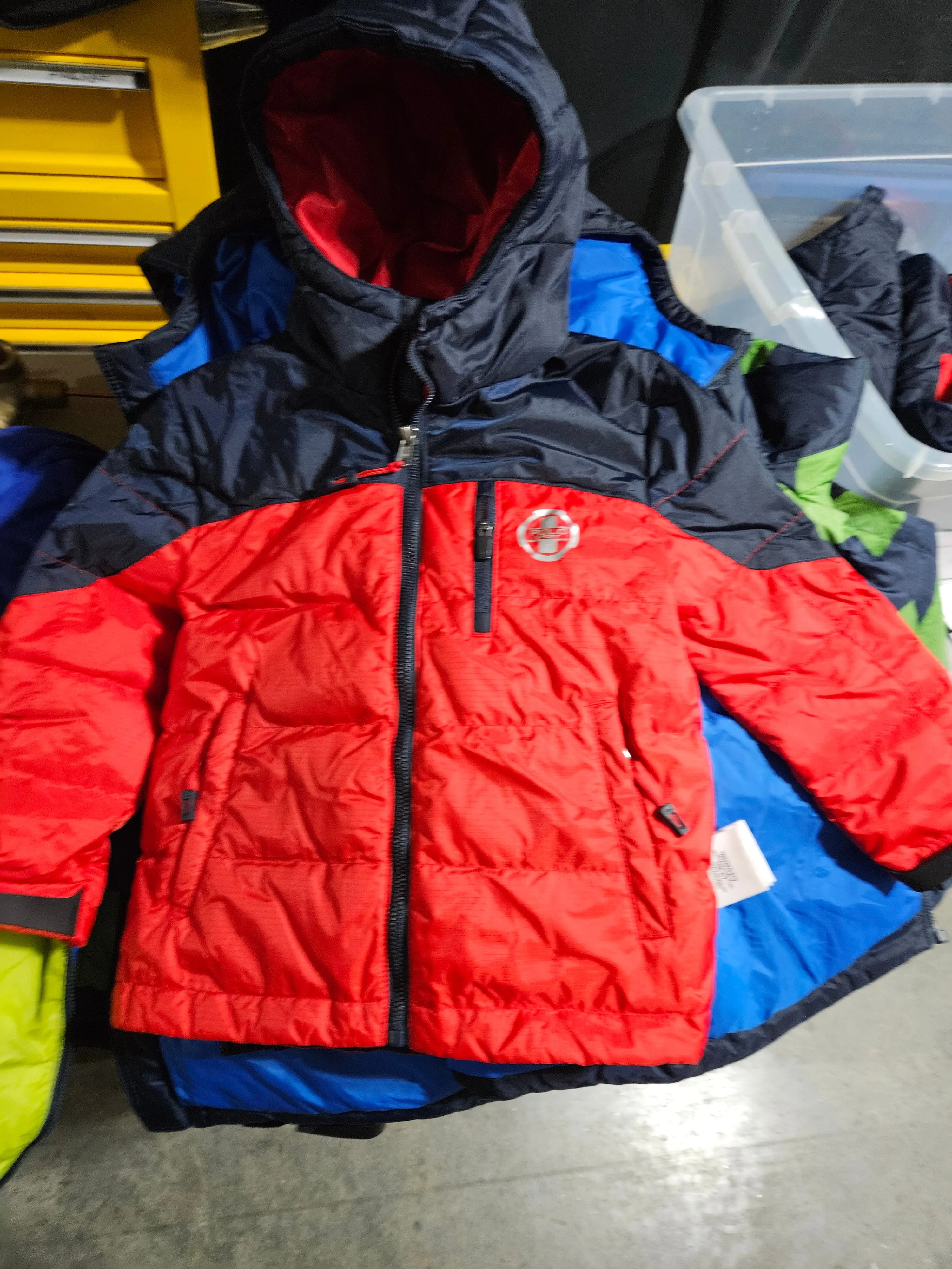 Kids Ralph Lauren Polo Sports Down Jacket Red(Free Shipping)
