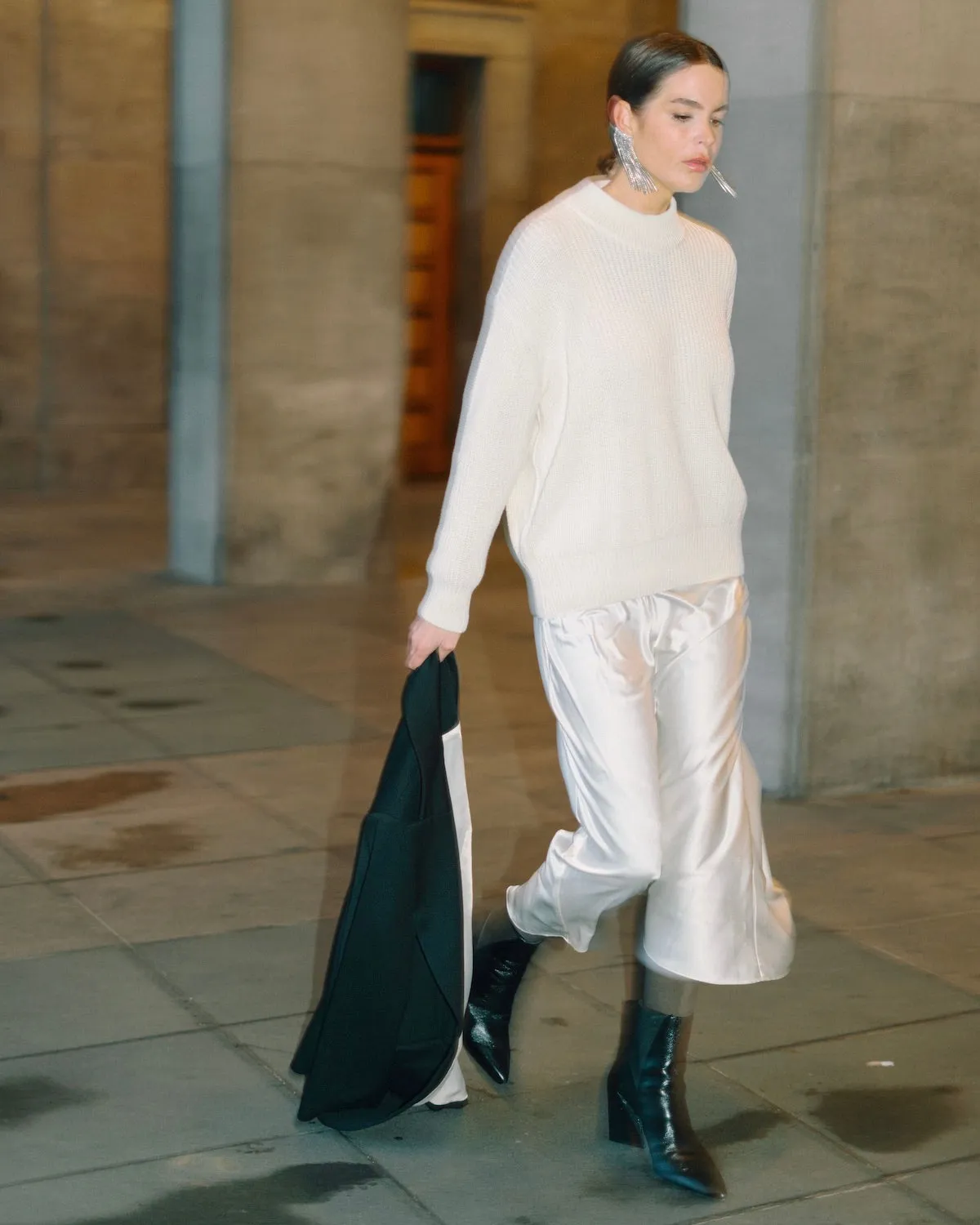 KNIT JUMPER SOHO OFFWHITE