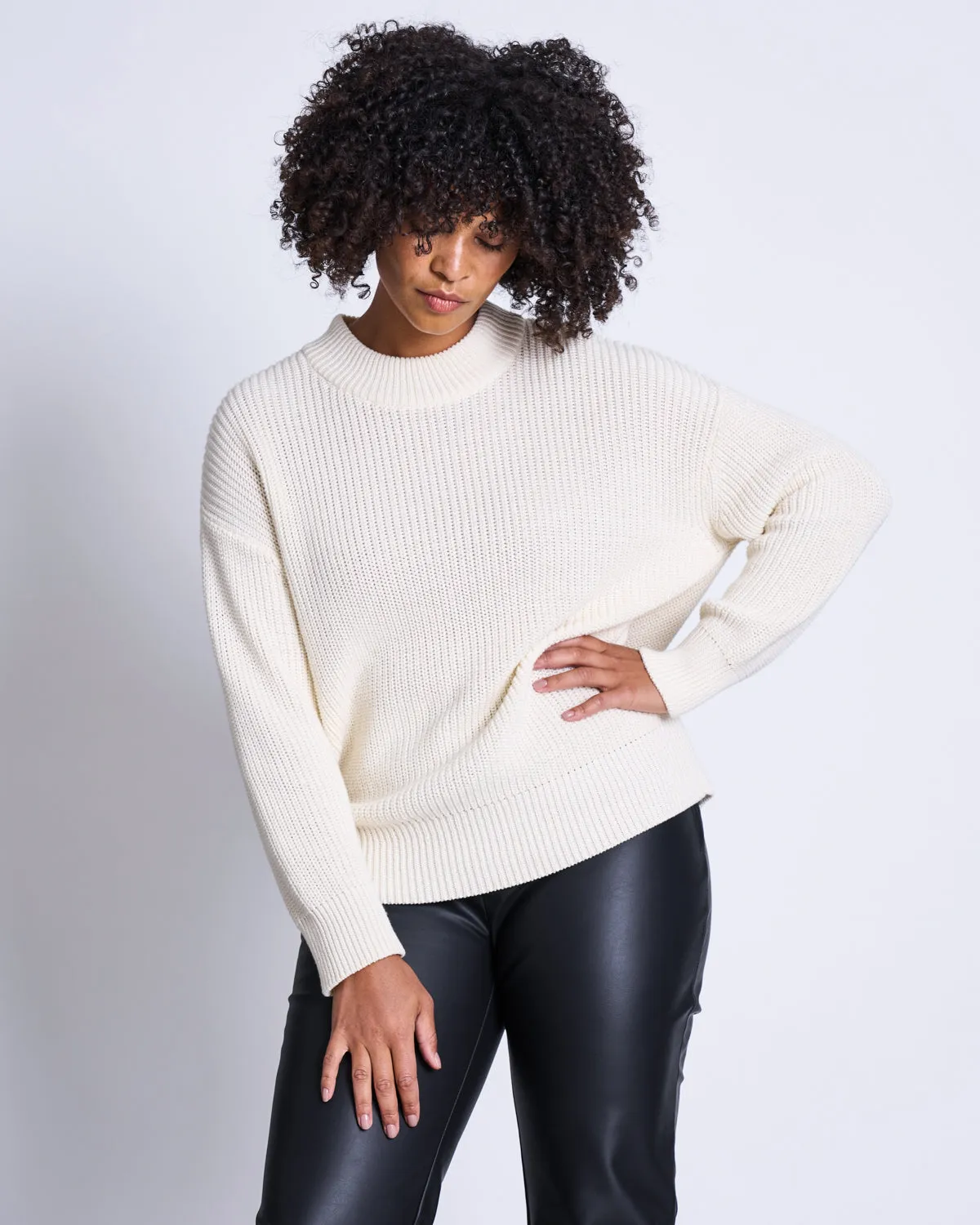 KNIT JUMPER SOHO OFFWHITE