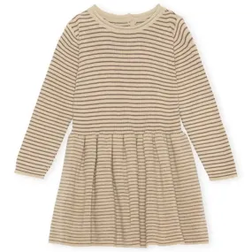 Konges Sløjd Peppercorn Stripe Meo Button Dress