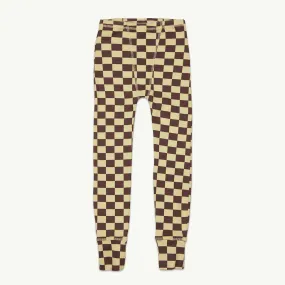 Legging Rib Lemongrass Check