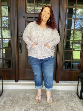 Leopard Sweater Blouse