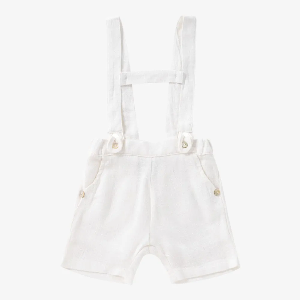 Linen Overall - White