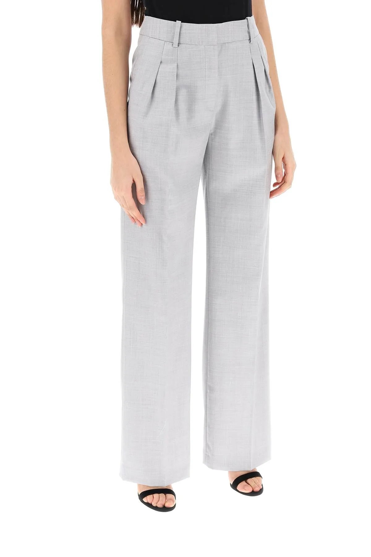 Loulou Studio Sbiru Double Pleat Trousers
