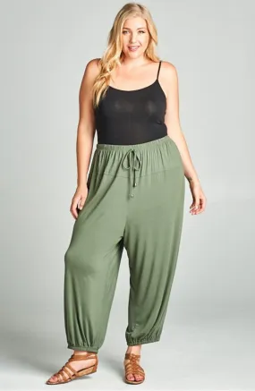 Lounge Pant in Olive - CLEARANCE