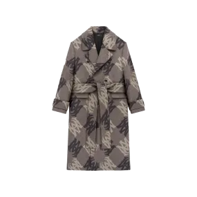 MA Quad Brushed Double-Breasted Overcoat