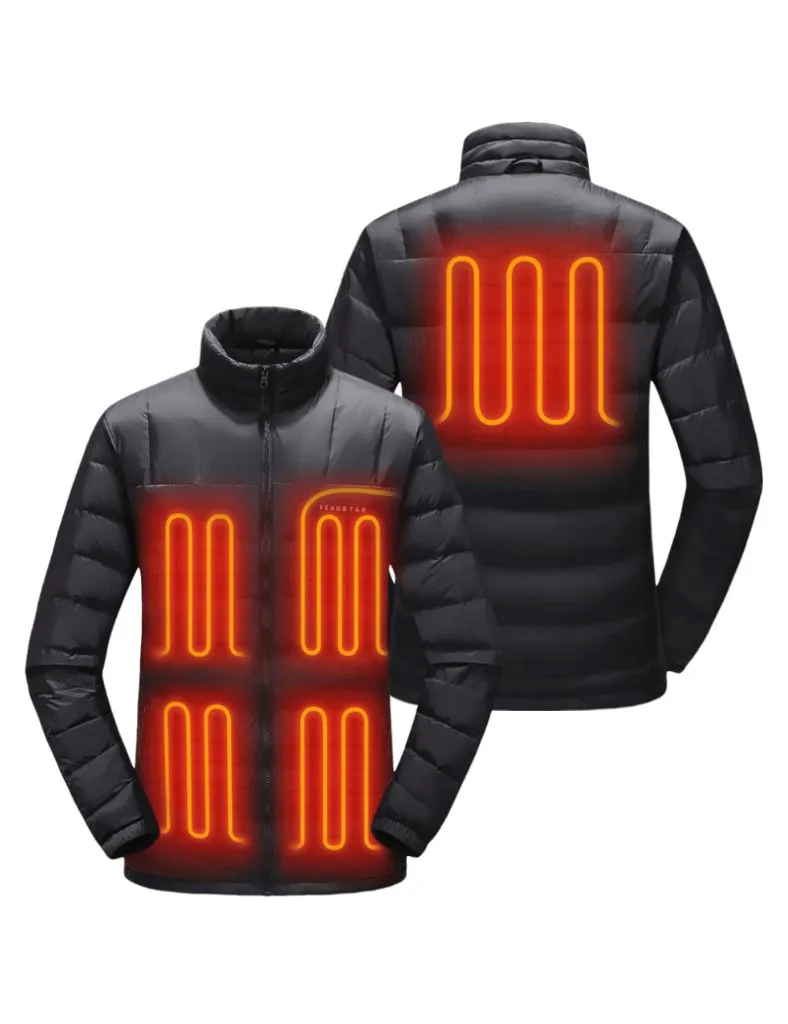 Men's 3-in-1 Heated Down Jacket 7.4V