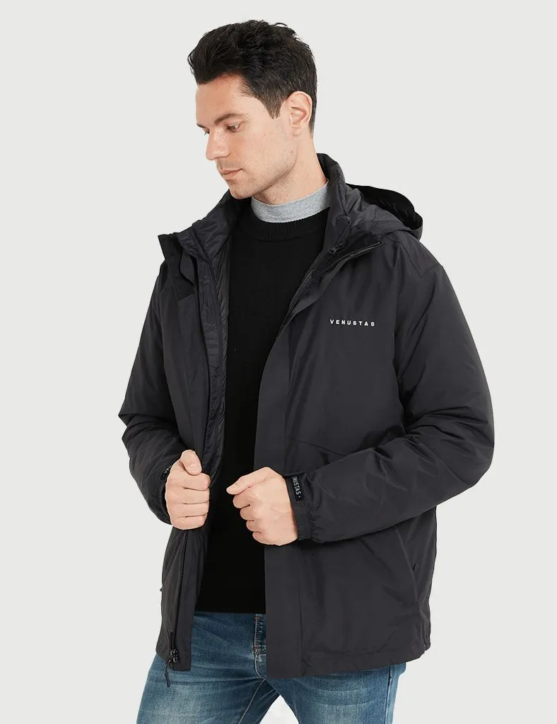 Men's 3-in-1 Heated Down Jacket 7.4V