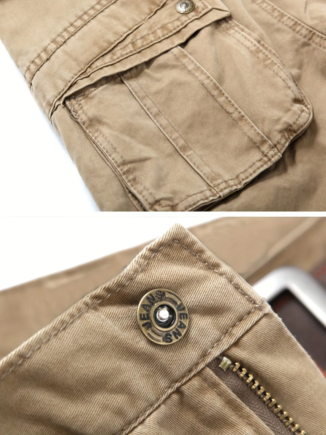 Men's Casual Cargo Tactic Pants Trouser, Men Breathable Comfy Outdoor Trouser With Multi Pockets For Outdoor Hiking Trekking Traveling Camping (Excluding Waist Belt)