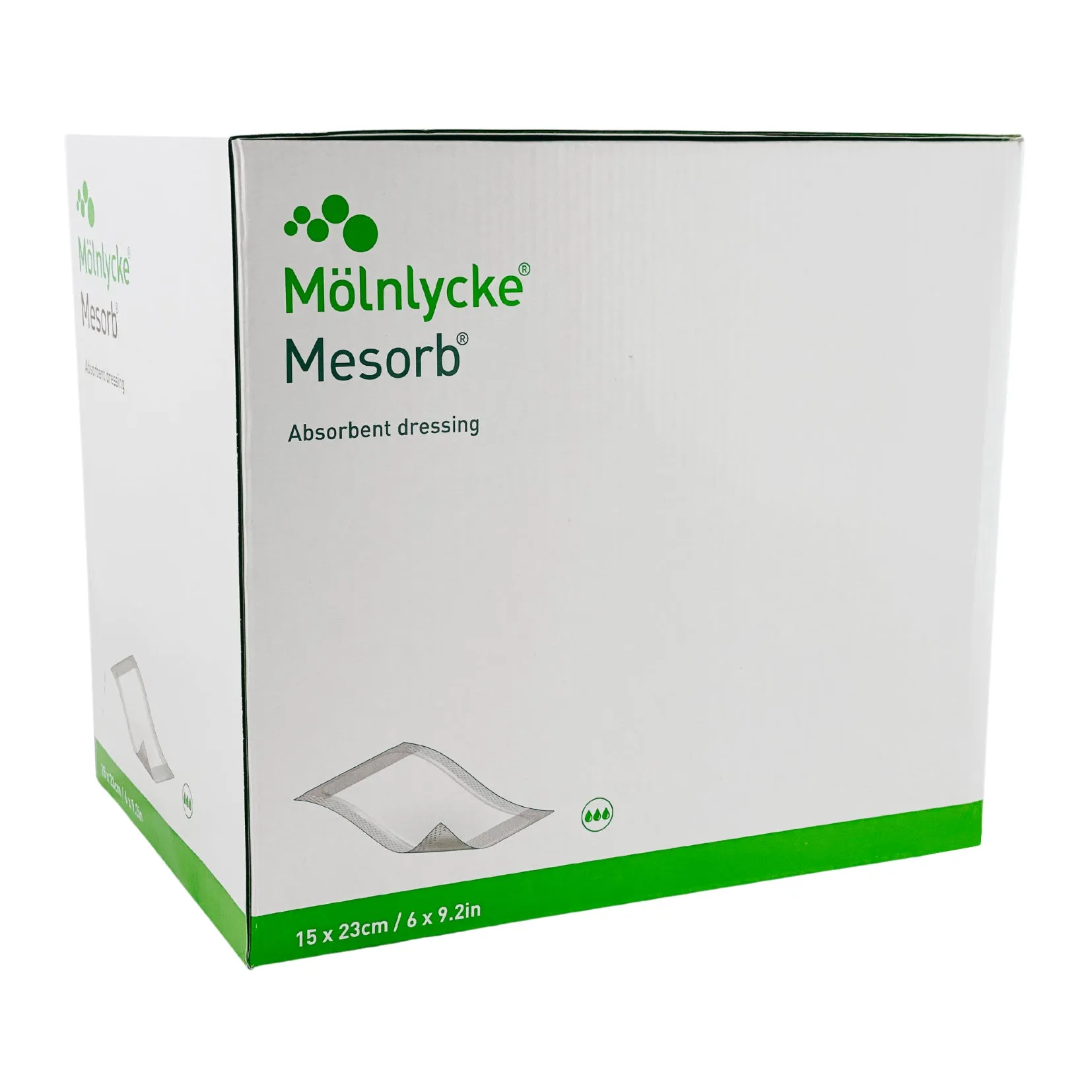 Mesorb Wound Dressing 15cm x 23cm Box (50)