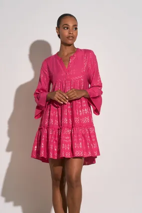 Midi V-Neck Dress