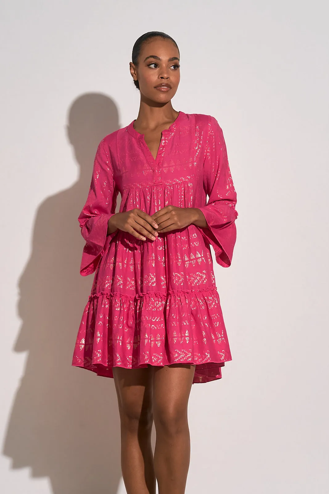 Midi V-Neck Dress