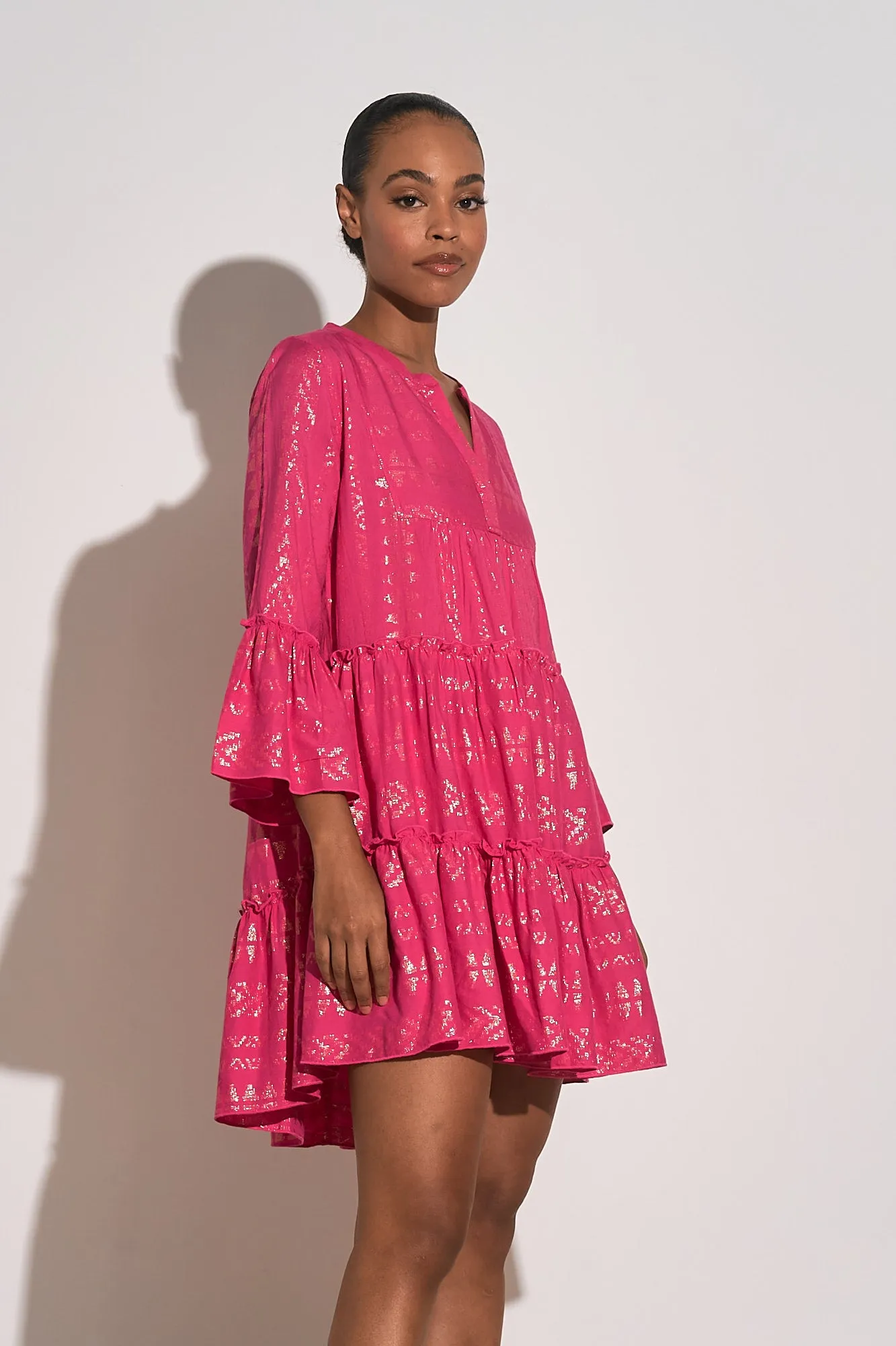 Midi V-Neck Dress