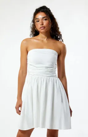 Mila Mini Dress- White