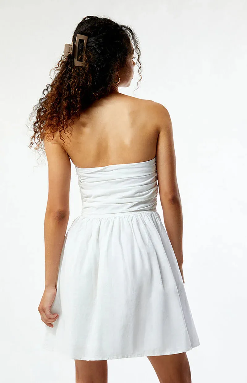 Mila Mini Dress- White