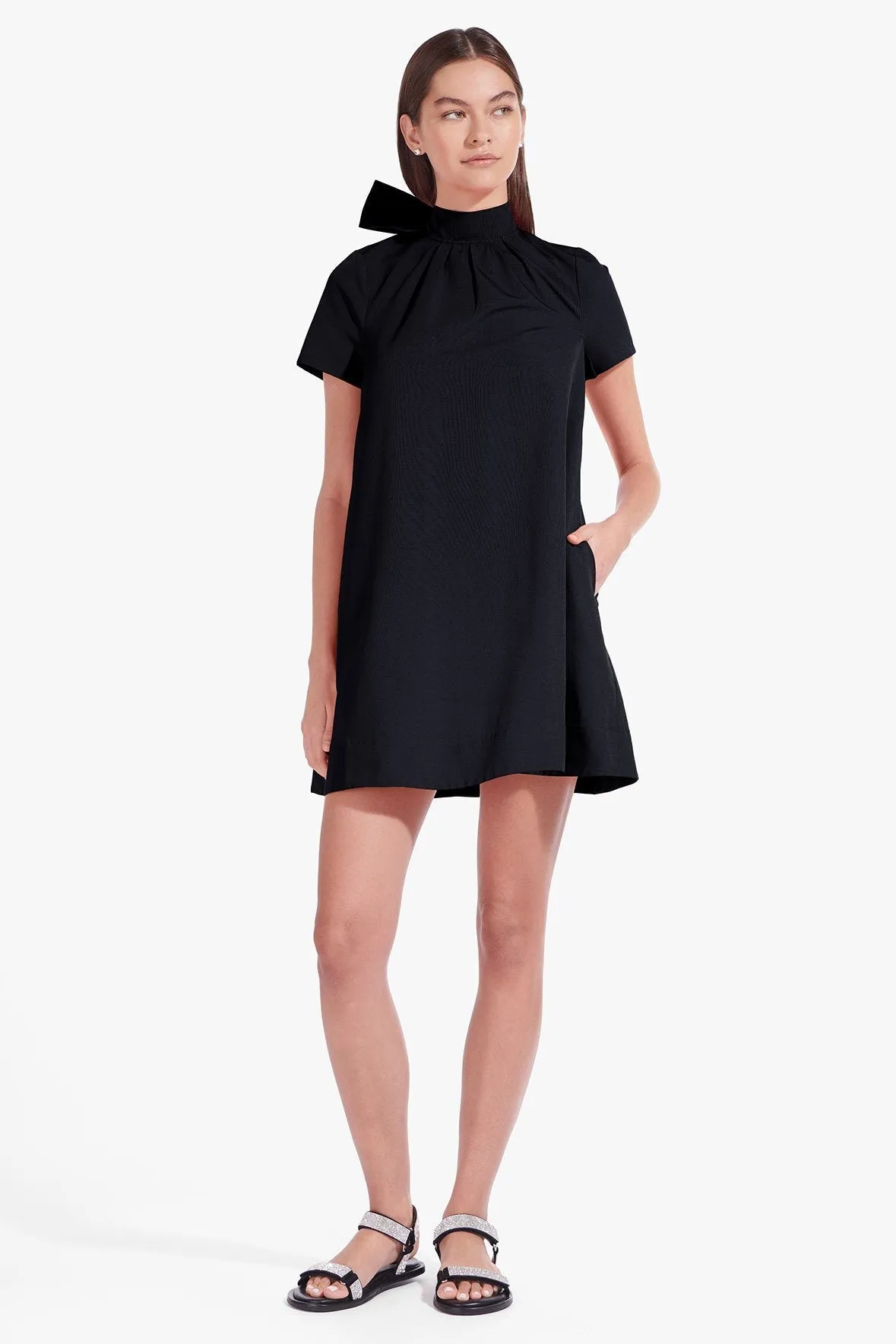 MINI ILANA DRESS | BLACK