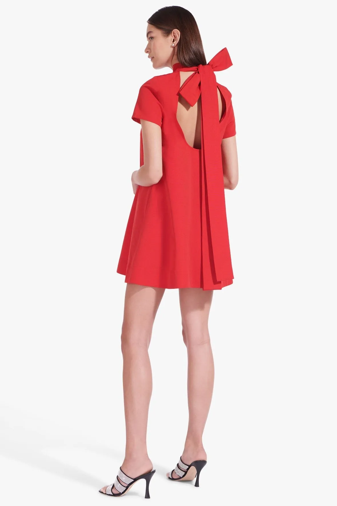 MINI ILANA DRESS | POINSETTIA