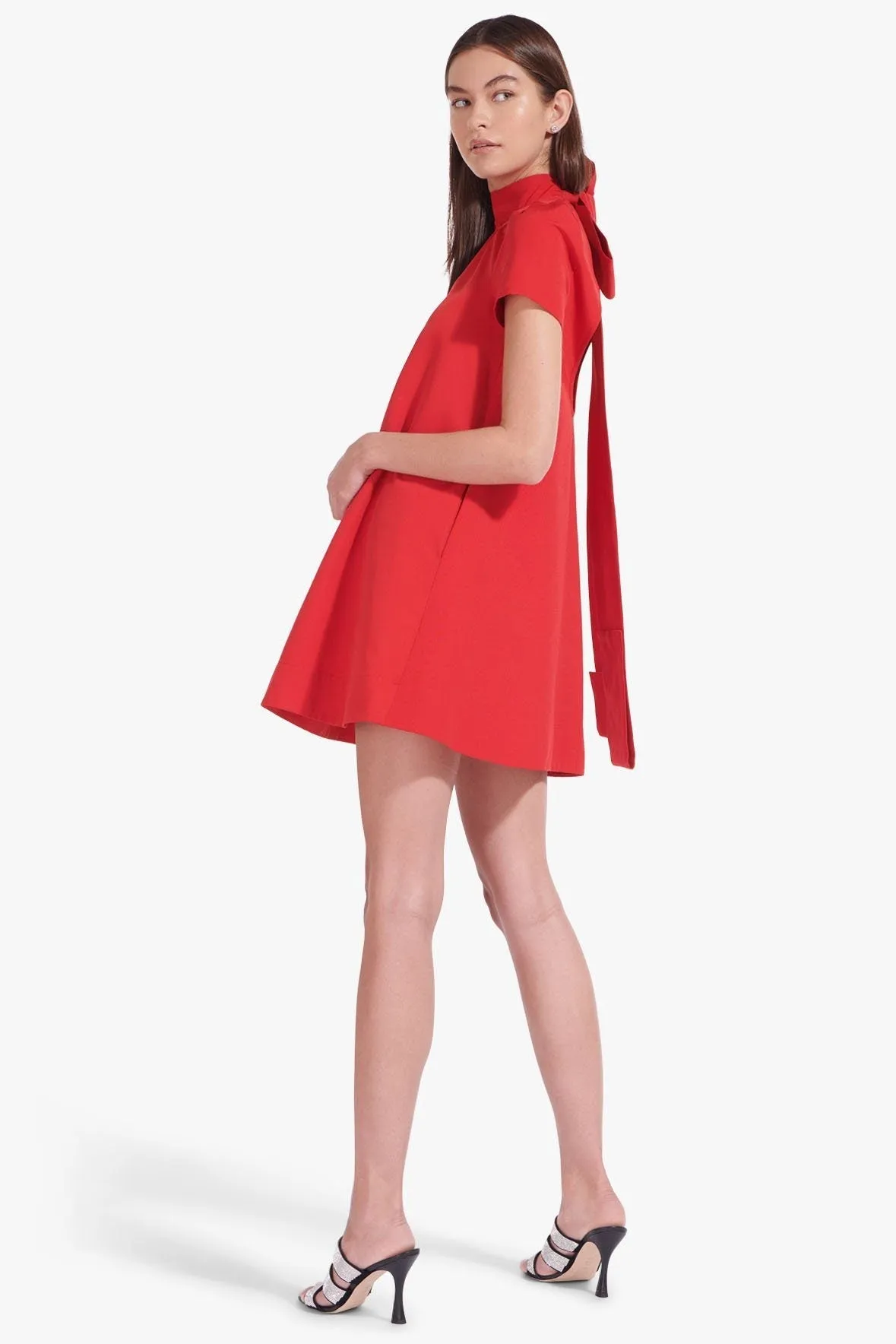 MINI ILANA DRESS | POINSETTIA