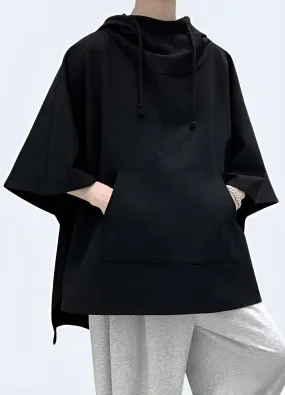 Multi-Pocket Techwear Poncho
