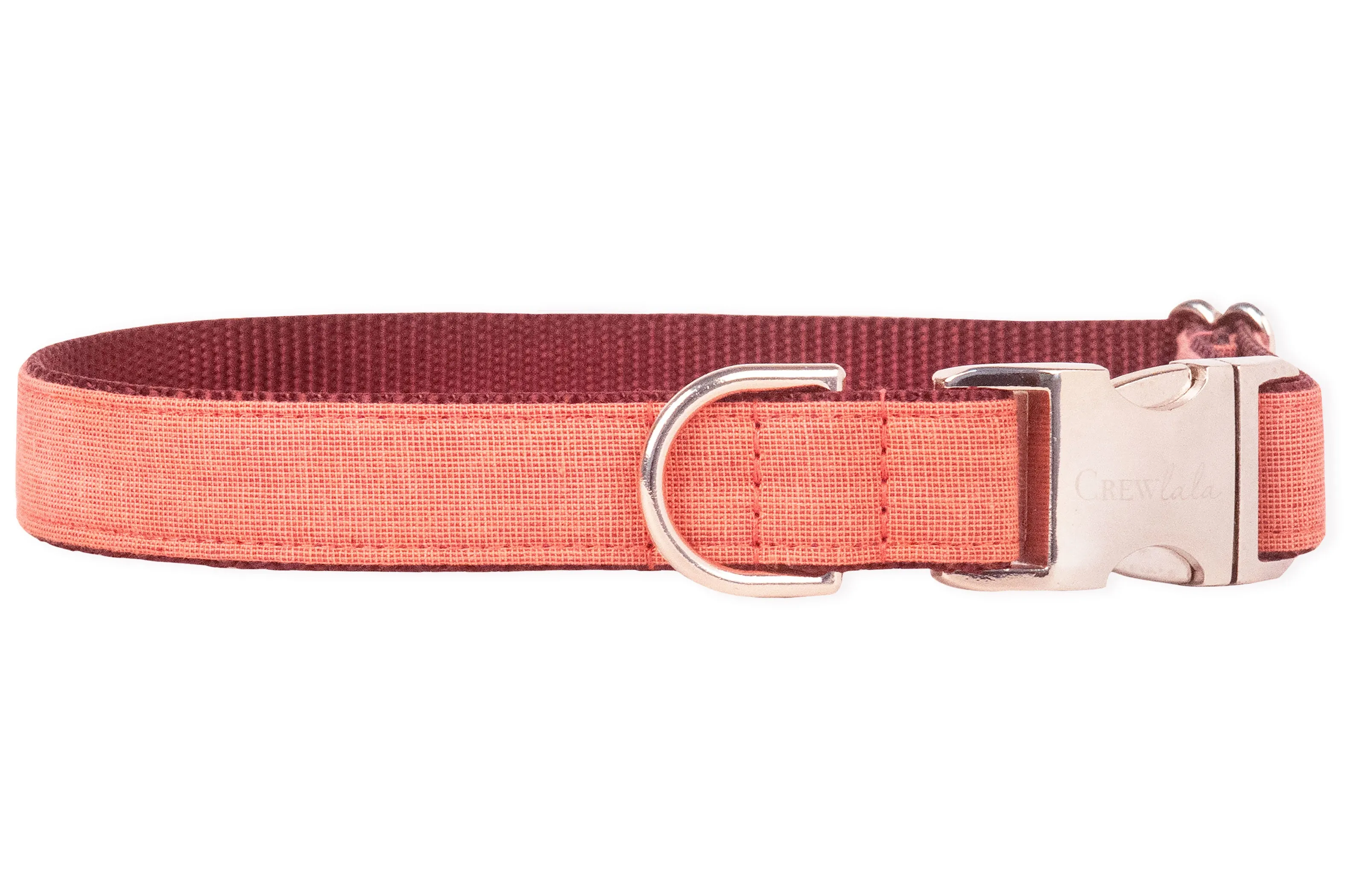 Napa Valley Linen Dog Collar