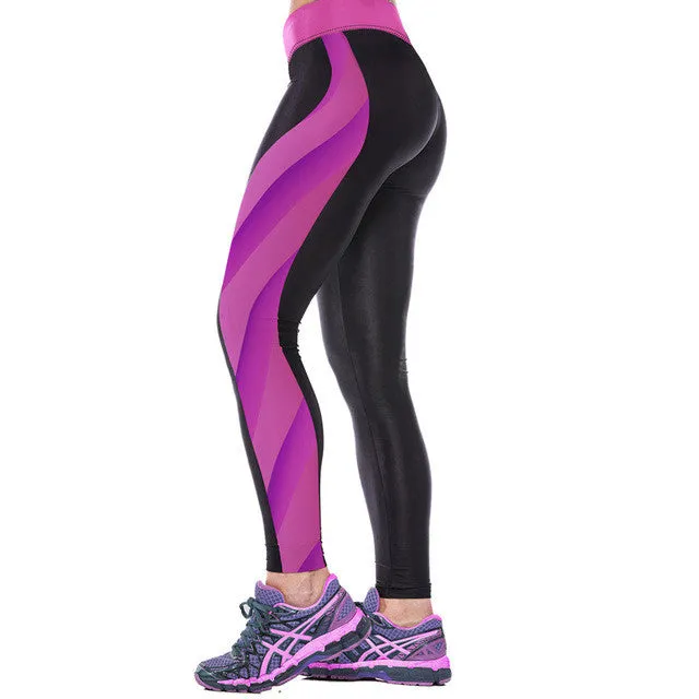 Novelty Sporting 3D Printed Free Size Leggings for Women
