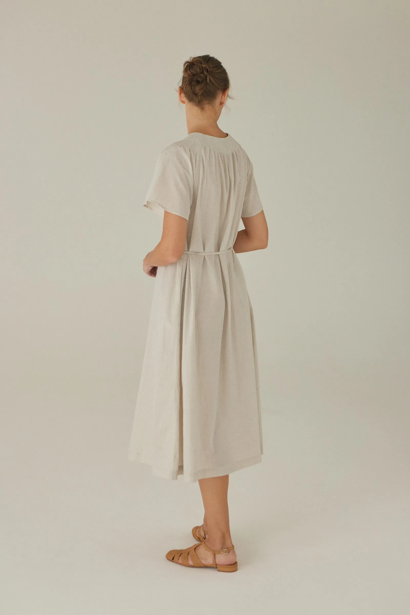 Penne Dress -- Cotton Linen