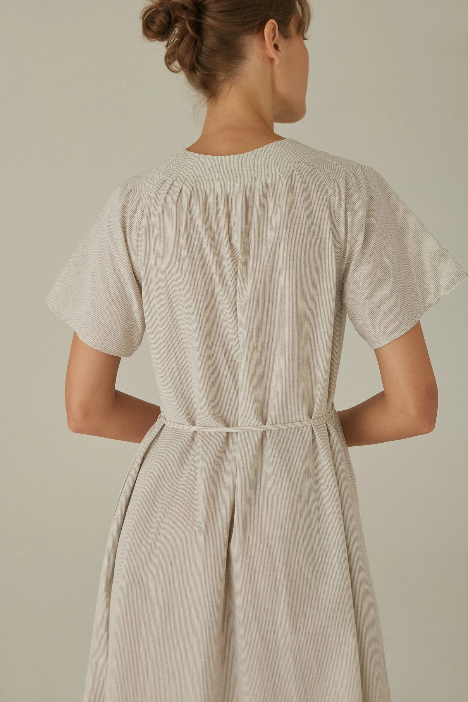 Penne Dress -- Cotton Linen