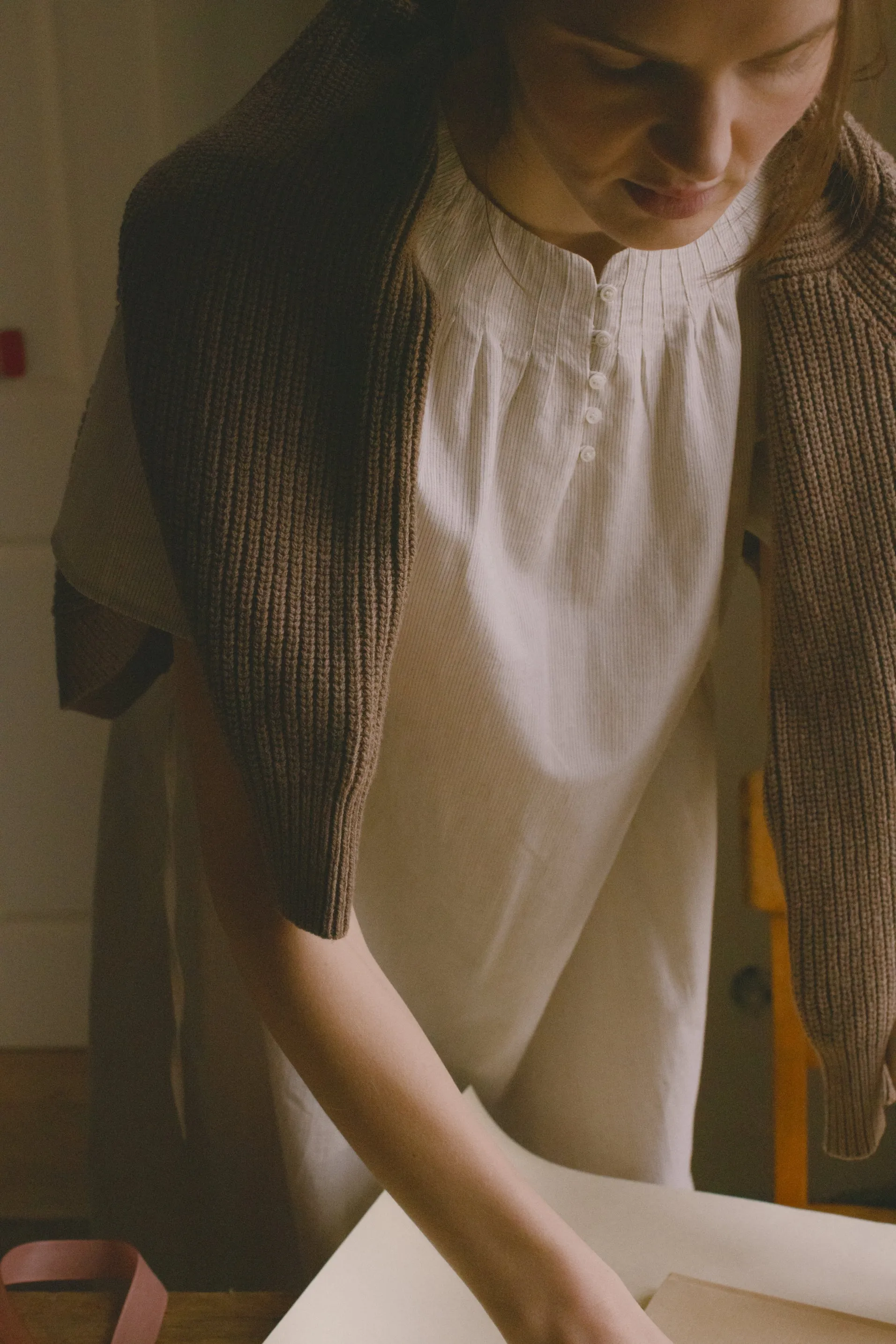 Penne Dress -- Cotton Linen