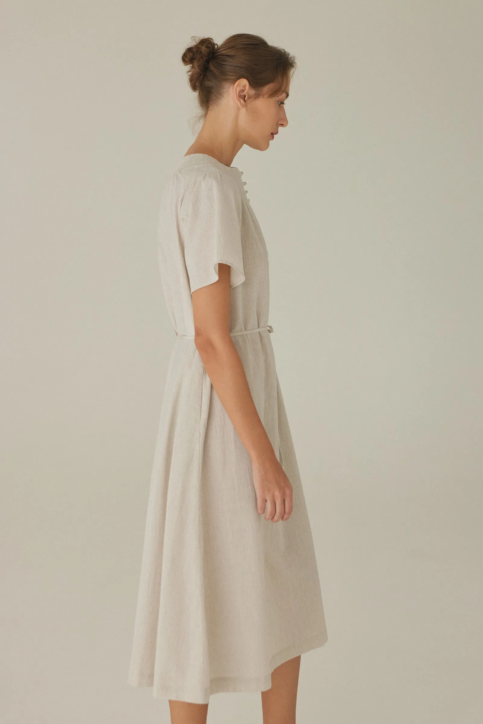 Penne Dress -- Cotton Linen