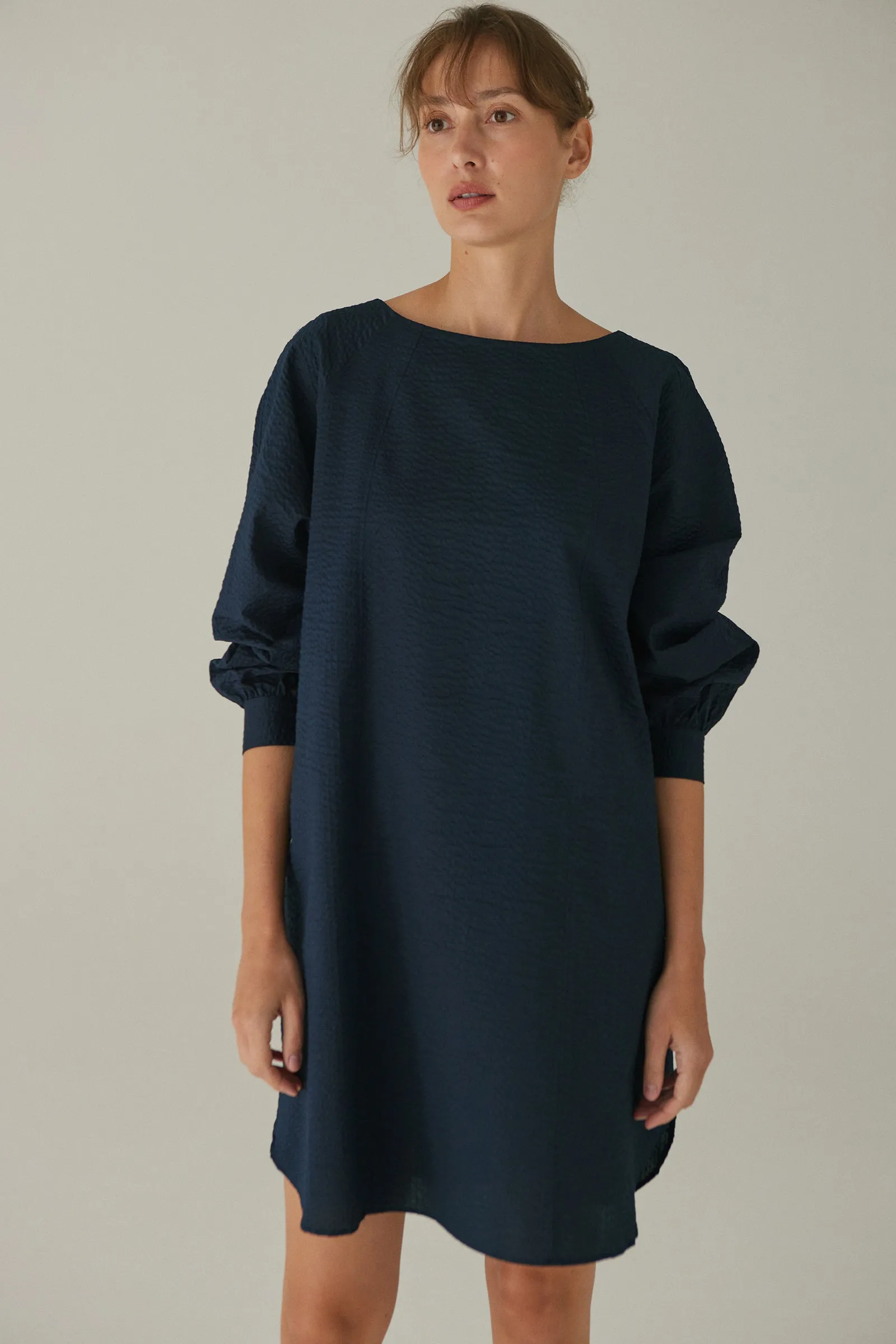 Phyllo Dress -- Crinkled Cotton
