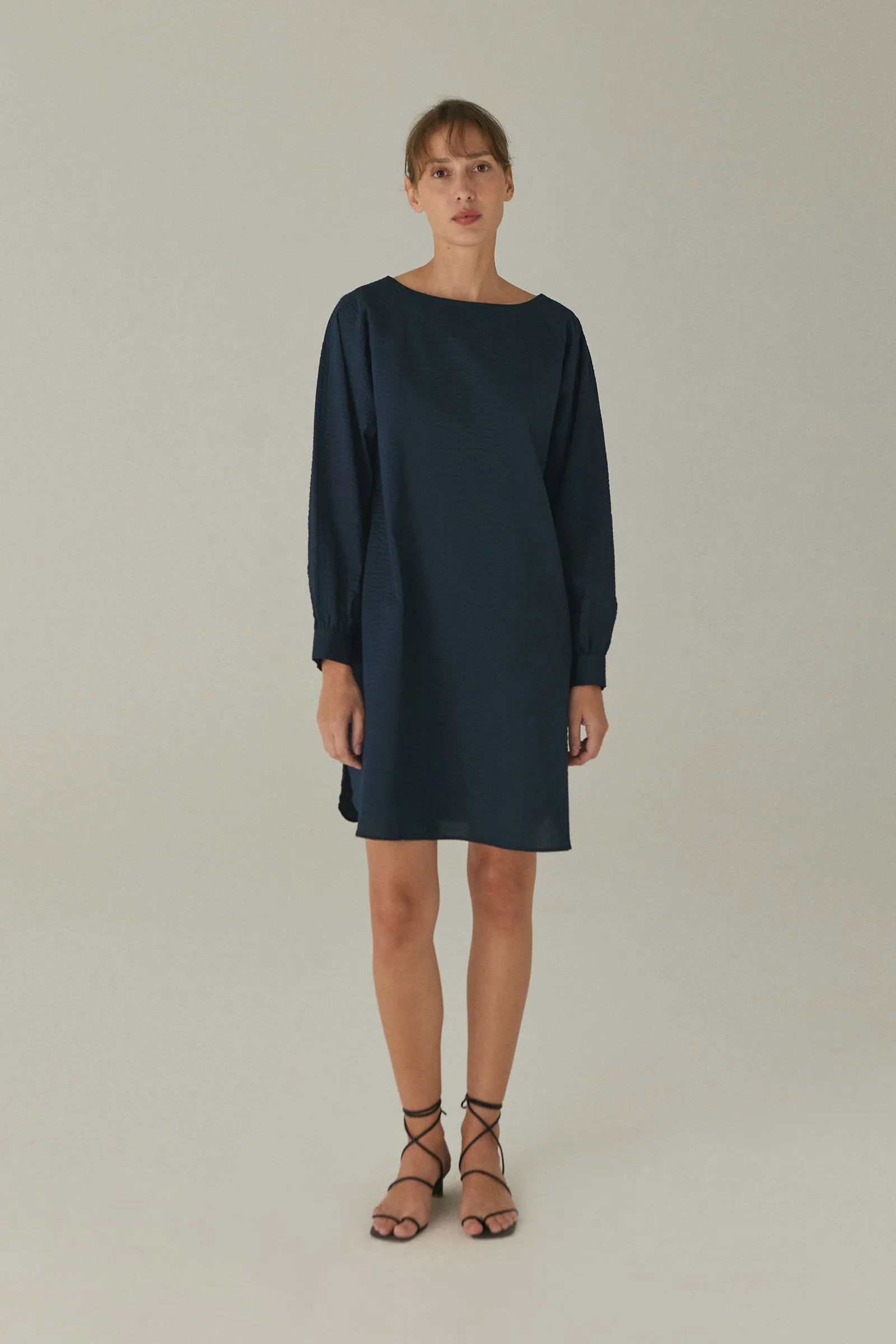 Phyllo Dress -- Crinkled Cotton