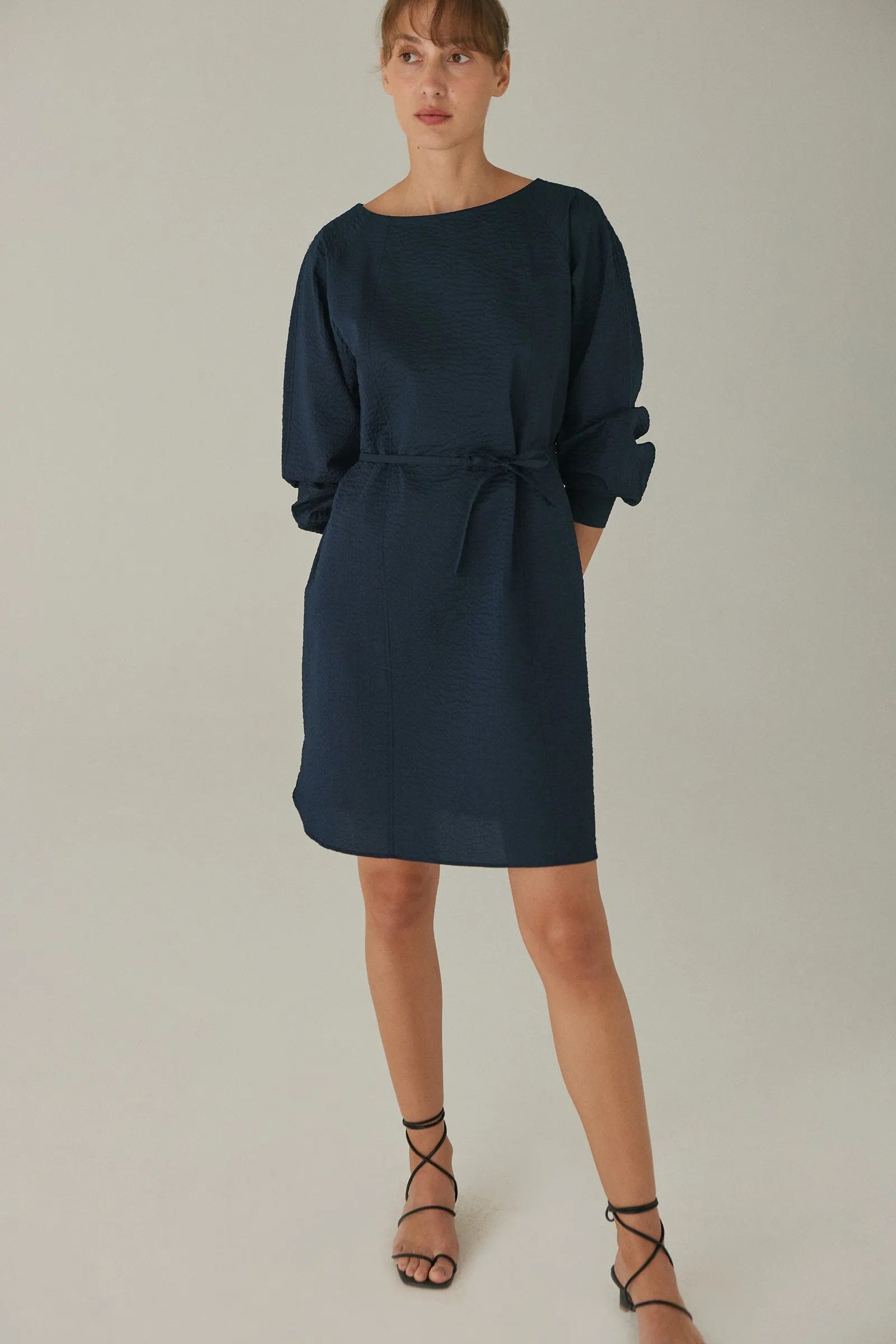 Phyllo Dress -- Crinkled Cotton