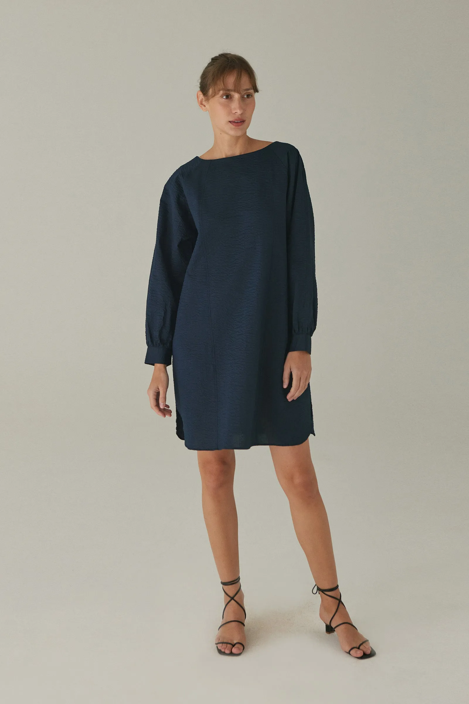 Phyllo Dress -- Crinkled Cotton