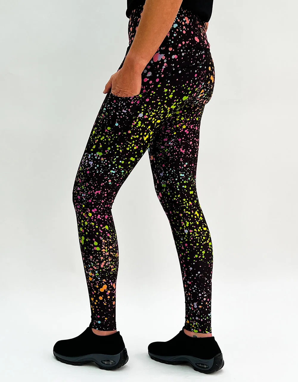 Pink Galaxy Activewear   Pockets