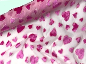 Pink Hearts - Burn Out  Chiffon