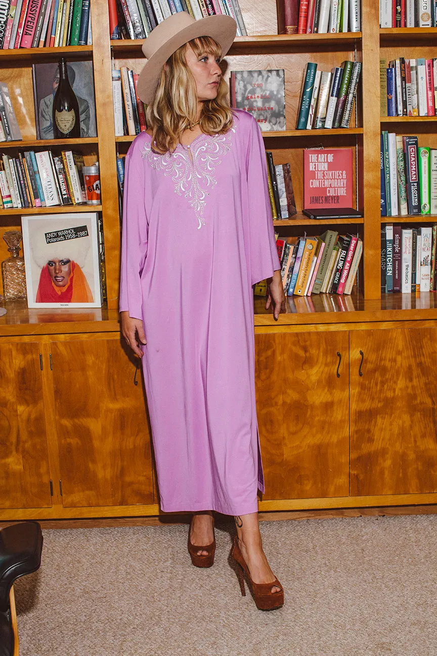 PORTER Soft Fuchsia with Pearls Dress