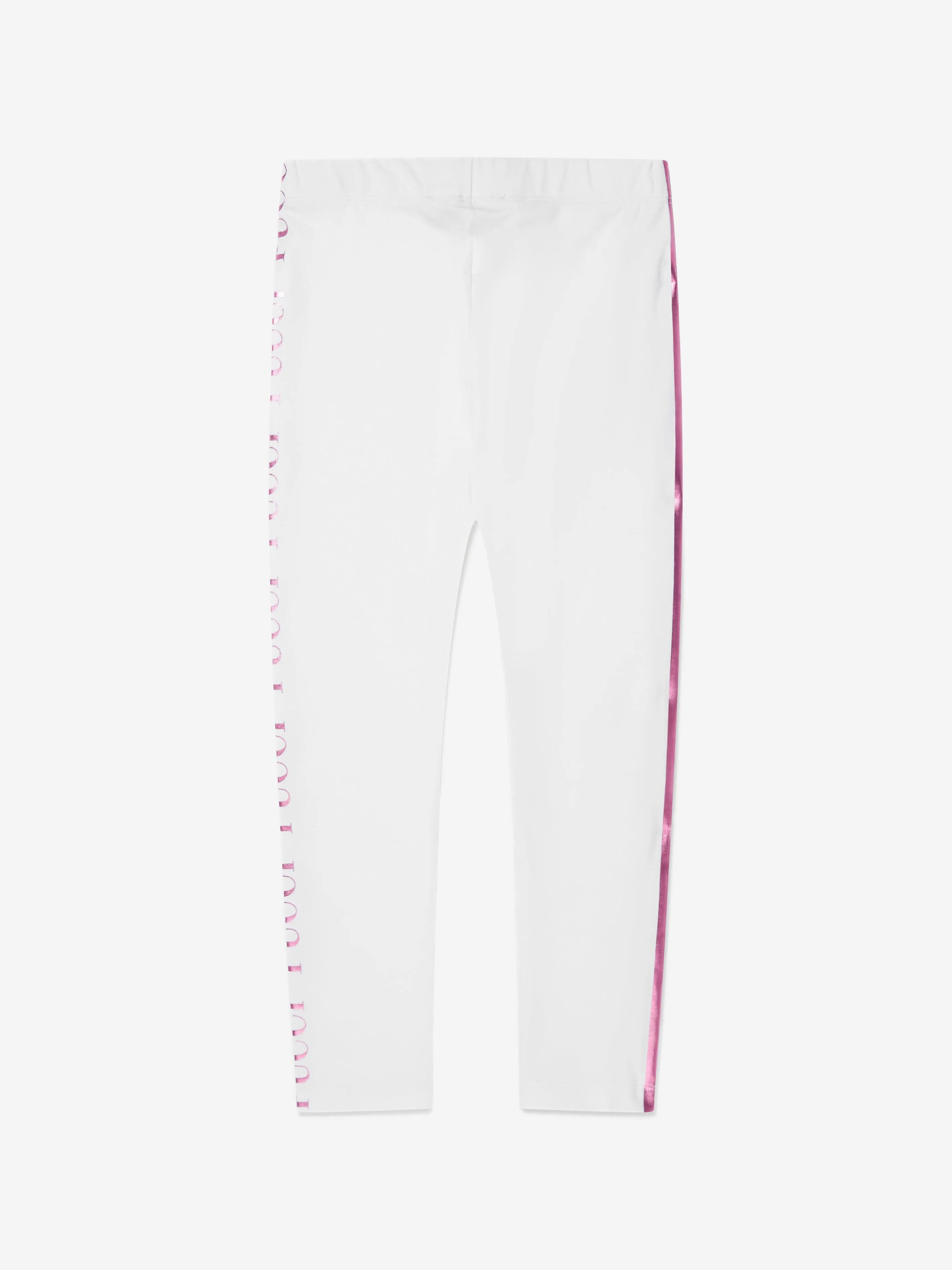 Pucci Girls Patterned Tape Leggings