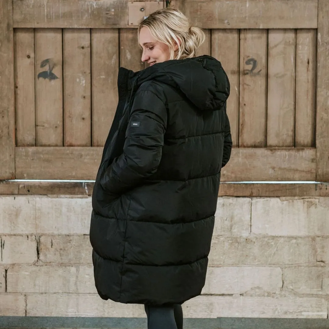 Queens Women's Sorona Down Arctic Coat - Black