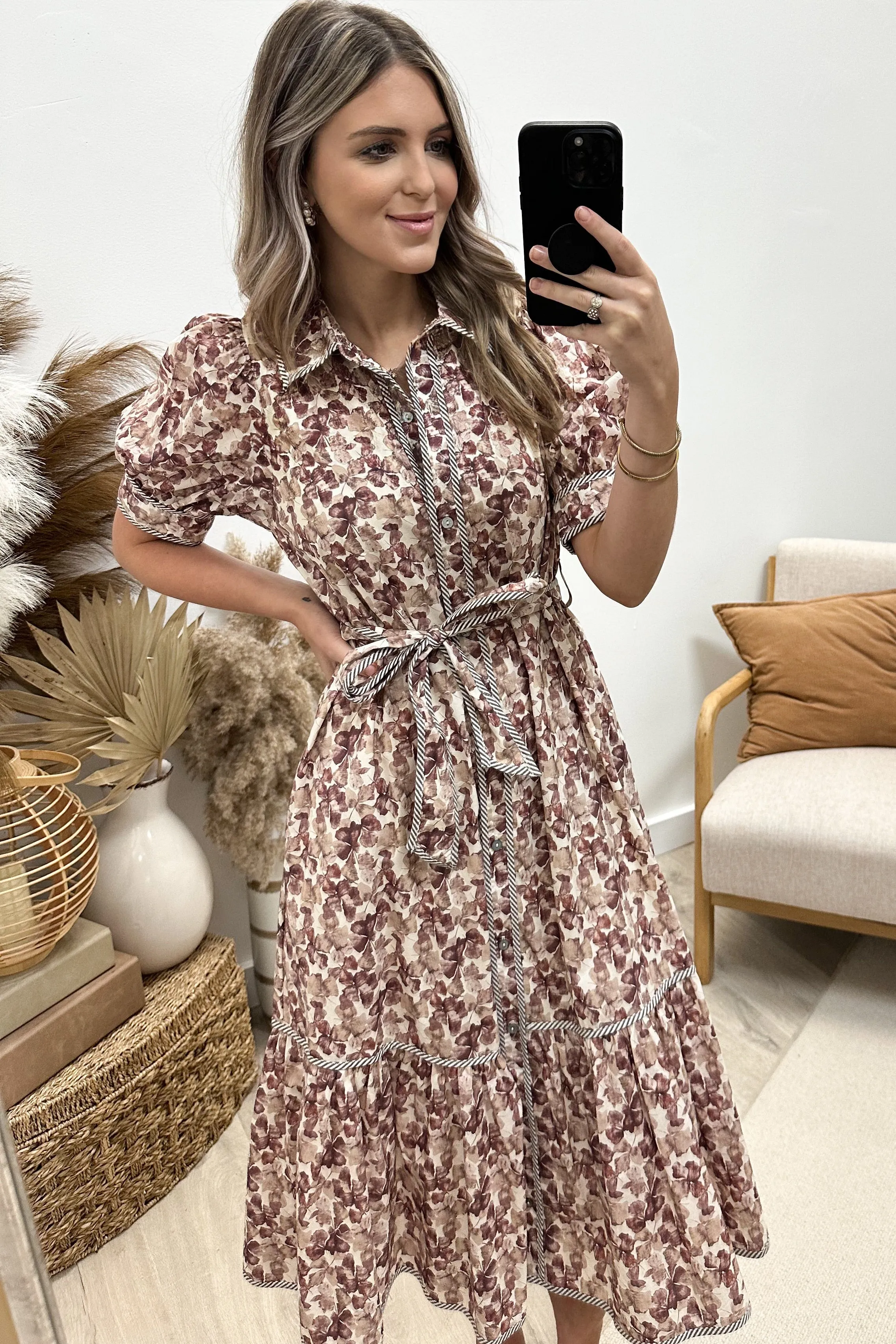 "Try To Find Me" Dress (Ecru)