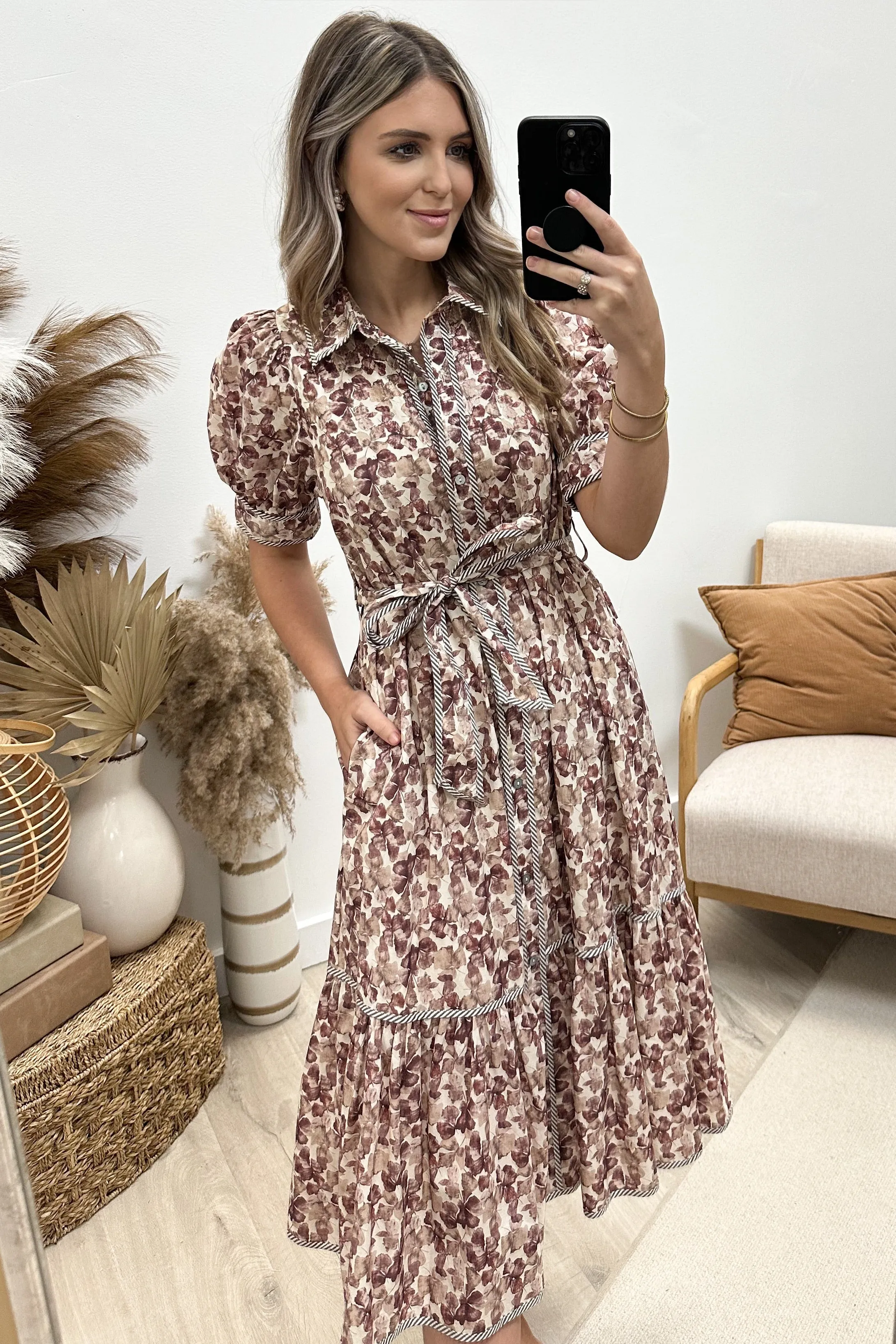 "Try To Find Me" Dress (Ecru)