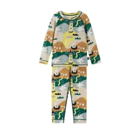 Reima Baby & Kids Moomin Trivsam Merino Thermals (Deeper Green)